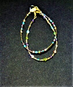 Holly Yashi Bohemian glass bead bracelets