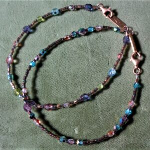 Holly Yashi Bohemian glass bead bracelets