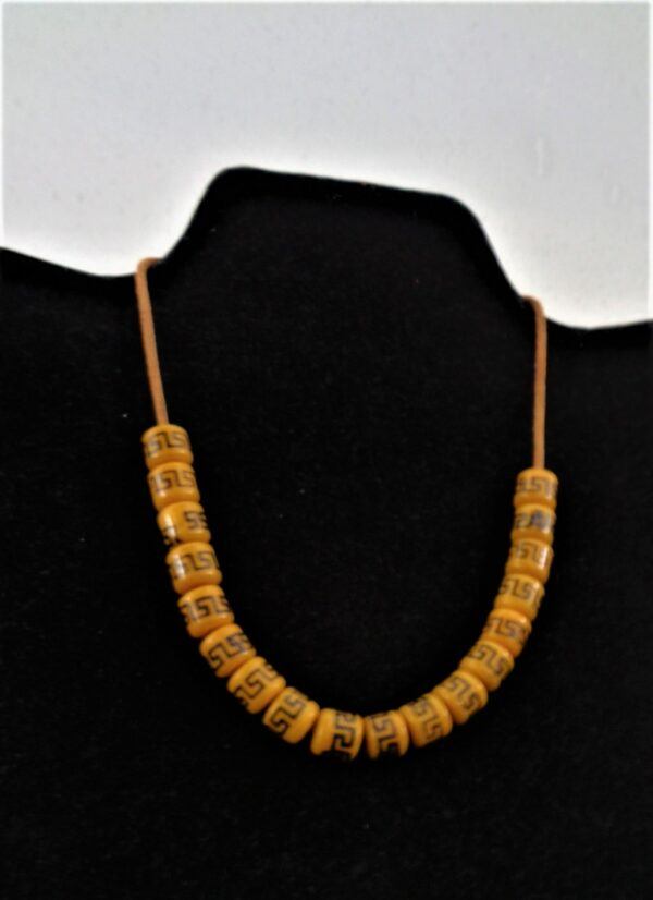 Roman Key bead necklace