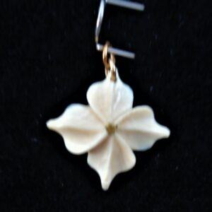 Small ivory dogwood flower